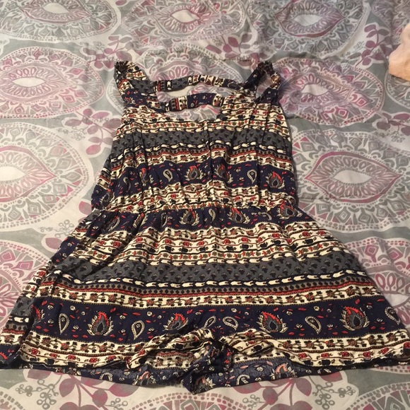 Multi Pattern Romper - Picture 1 of 3